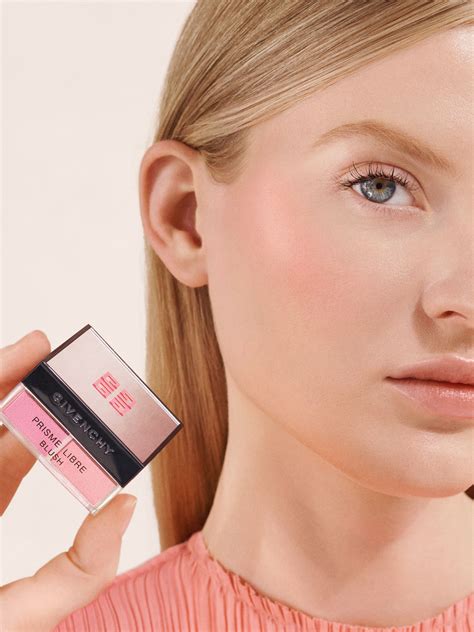 givenchy le prisme blush реклама|Givenchy prisme libre blush swatches.